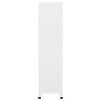 Lockerkast 90x40x180 cm staal wit - thumbnail