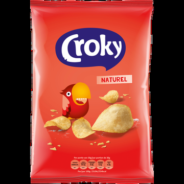 Croky Chips Naturel 100 g bij Jumbo