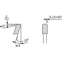 Bosch Accessories Expert for Fiber Cement 2608644121 Cirkelzaagblad 160 x 20 x 1.6 mm Aantal tanden: 4 1 stuk(s) - thumbnail