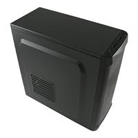 LC-Power 7034B Midi-Toren Zwart computerbehuizing - thumbnail