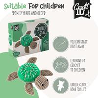 Creative Craft Group Haakpakket schildpad - incl. naald en draad - thumbnail