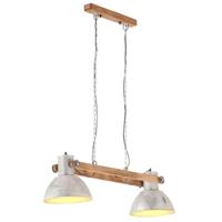 Hanglamp industrieel 25 W E27 109 cm zilverkleurig - thumbnail