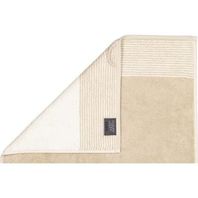 Cawö Cawo Two-Tone Handdoek Zand 50x100