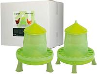 Pluimvee voertoren 2 kg op pootjes - thumbnail