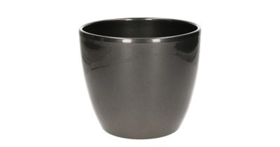 Floran bloempot boule 17,5x15 cm metallic