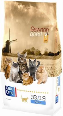 Carocroc 33/19 Kitten kattenvoer 2 x 2 kg Carocroc 33/19 Kitten kattenvoer 2 x 2 kg