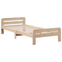 Bedframe zonder matras massief grenenhout 200x200 cm - thumbnail