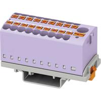 Phoenix Contact 3273126 Verdeelblok 28.6 mm Spanveer Violet 8 stuk(s) - thumbnail