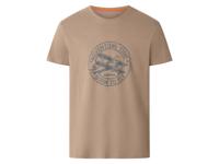 esmara Men Heren T-Shirt (Beige, L) - thumbnail