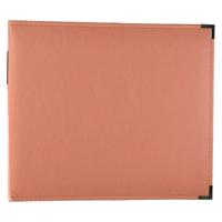 We R Makers • classic leather ring album coral 30,5x30,5cm - thumbnail