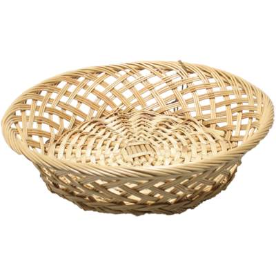 Mand | riet | Ø33cm | 8cm | rond | naturel | 1 stuks