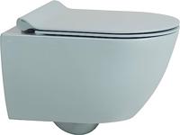 Ben Segno 2.0 hangtoilet met toiletbril compact Xtra glaze+ Free flush mat azuur - thumbnail