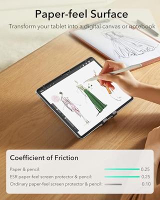 ESR Paper-Feel 1E07601001 Screenprotector (folie) Apple IPad 10.9 (Gen.10, 2022), IPad 10.9 (A16, 2025) 1 stuk(s)