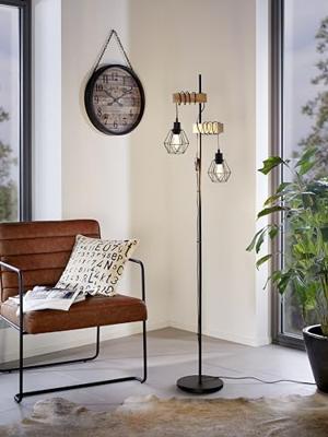 Eglo Houten vloerlampTownshend 5 - 44081