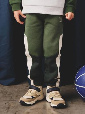 Joggingbroek met colorblock voor jongens dennen Joggingbroek met colorblock voor jongens dennen