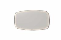 INK SP31 spiegel - 160x4x80cm contour in stalen kader incl dir LED - verwarming - color changing - dimbaar en schakelaar - geborsteld RVS 8409883 - thumbnail