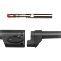 Mueller Electric BU-3110410-0 Banaanstekker Zwart 1 stuk(s) - thumbnail