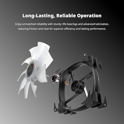 Montech HP140 PWM ARGB 3-Pack 140mm Zwart