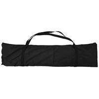 Honkbalnet draagbaar 369x107x271 cm staal polyester rood zwart - thumbnail