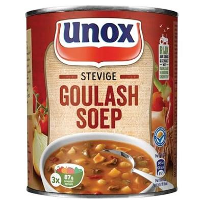 Unox stevige goulashsoep blik (6x 0,8 liter)