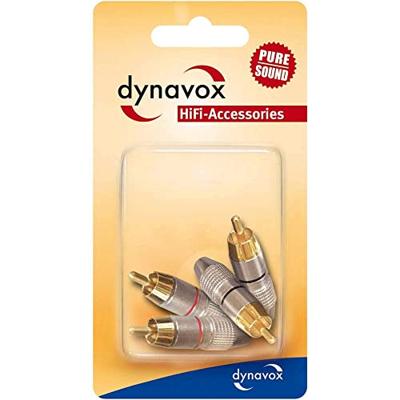 Audio Dynavox Cinchstekker-set