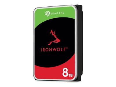 Seagate ST8000VN002 IronWolf Desktop HDD, 8 TB, 3.5", 5400 RPM