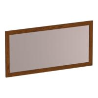 Brauer Citrine Spiegel - 140 cm - Rechthoekig - Lamellen - Eiken Bruin - thumbnail