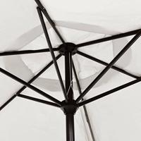VidaXL Parasol 200x224 cm aluminium zandwit - thumbnail