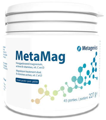Metagenics Metamag perzik 227 Gram Metagenics Metamag perzik 227 Gram