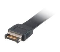 Akasa AK-CBUB37-50BK USB-kabel 0,5 m USB C Mannelijk Zwart - thumbnail