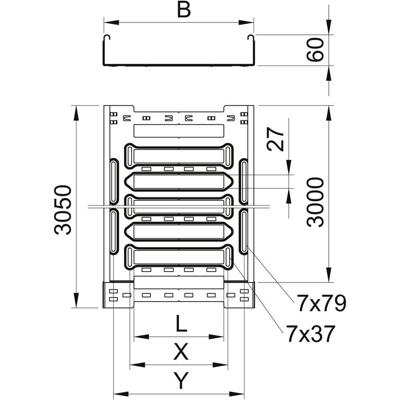 OBO Bettermann 6059018 Kabelgoot (l x b x h) 3 m x 100.00 mm x 60.00 mm 3 m OBO Bettermann 6059018 Kabelgoot (l x b x h) 3 m x 100.00 mm x 60.00 mm 3 m