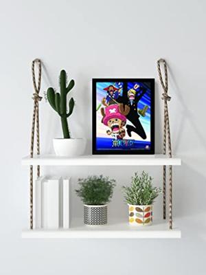 One Piece 3D Lenticular Poster Straw Hat Pirates Assault 26 x 20 cm