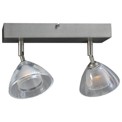 Masterlight PlafondlampCaterina LED Beam 2-lichts metaalgrijs - 5225-37-06-30-2-DW