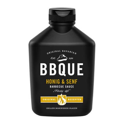 BBQUE - Honing & Mosterd Barbecuesaus - 400 ml BBQUE - Honing & Mosterd Barbecuesaus - 400 ml