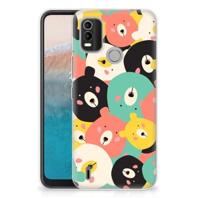 Nokia C21 Plus Telefoonhoesje met Naam Bears Nokia C21 Plus Telefoonhoesje met Naam Bears