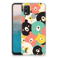 Nokia C21 Plus Telefoonhoesje met Naam Bears - thumbnail