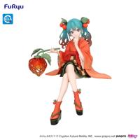 Hatsune Miku Noodle Stopper PVC Statue Flower Fairy Winter Cherry 15 cm - thumbnail