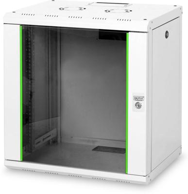 Digitus DN-19 12-U 19inch-wandkast (b x h x d) 600 x 643 x 450 mm 12 HE Grijs-wit (RAL 7035)