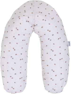 Zwangerschapskussen - TINEO - Katoenjersey - Ecru / Egeltjes