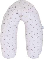 Zwangerschapskussen - TINEO - Katoenjersey - Ecru / Egeltjes - thumbnail