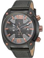 Horlogeband Diesel DZ4462 Leder Zwart 24mm - thumbnail