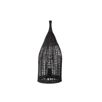 Lyora Bohemian vloerlampNaos rotan 54,5H zwart - 9586630