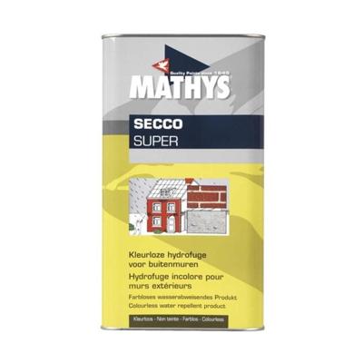 Rust-Oleum Secco Super - 5000 ml blik - regenimpregneer Rust-Oleum Secco Super - 5000 ml blik - regenimpregneer