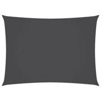 Zonnescherm rechthoekig 2,5x4,5 m oxford stof antracietkleurig - thumbnail