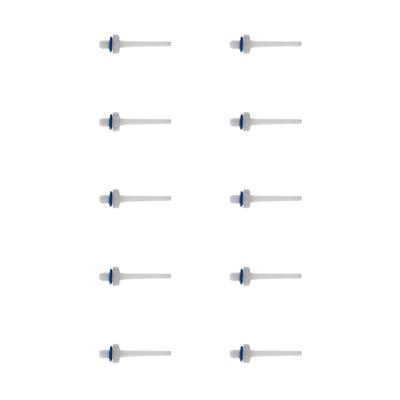 PACK OF 10 NARROW INFLATION NEEDLES PVC ROX