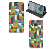 Nokia G10 | G20 | Hoesje met Magneet | Funky Retro - thumbnail