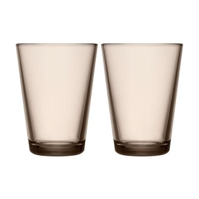 IITTALA - Kartio - Glas 0,40l Linnen set/2