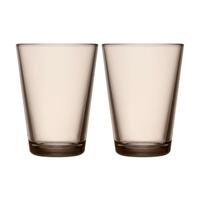 IITTALA - Kartio - Glas 0,40l Linnen set/2 - thumbnail