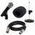 Shure SM58 LCE met tafelstatief, kabel en windkap - thumbnail