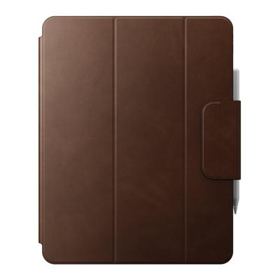 Nomad lederen folio hoes iPad Pro 13" (M4/M5) - Brown Nomad lederen folio hoes iPad Pro 13" (M4/M5) - Brown